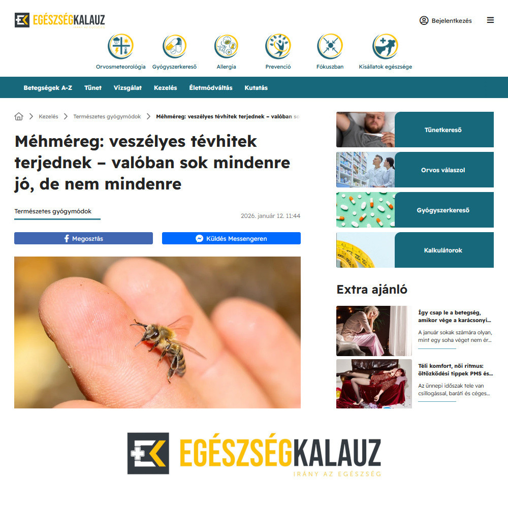 Egészségkalauz megjelenés