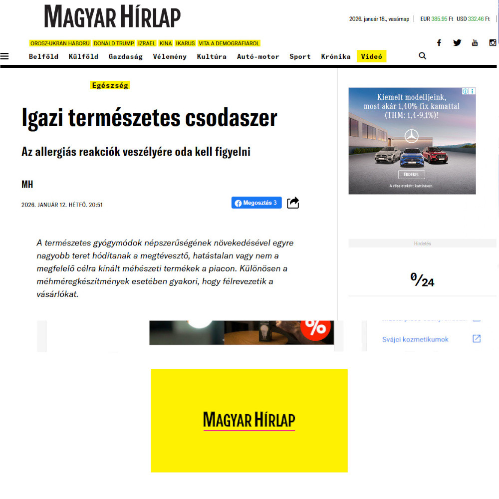 Magyar Hírlap megjelenés