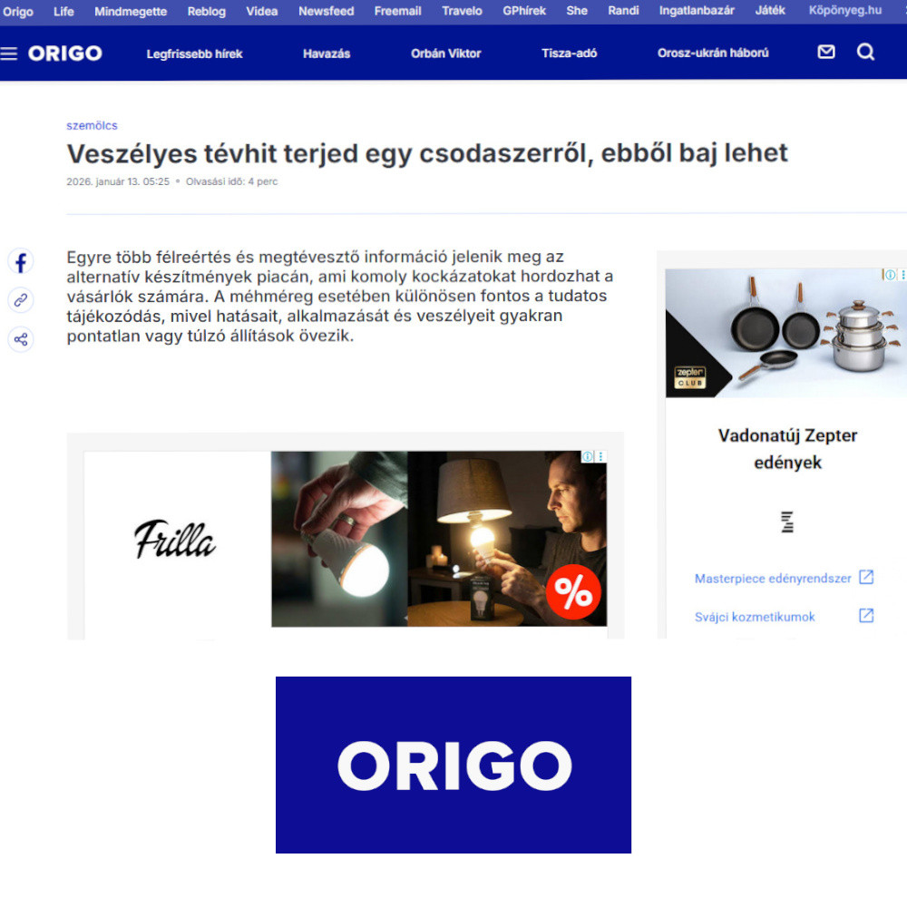 Origo megjelenés