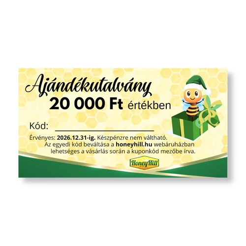 Ajándékutalvány 20 000 Ft értékben
