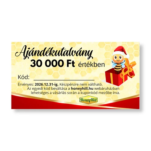 Ajándékutalvány 30 000 Ft értékben