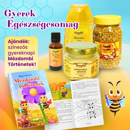 Gyerek Egészségcsomag - ajándék Mézdombi történetekkel