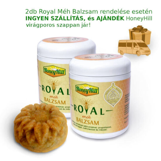 2db Royal Méh Balzsam ajándék szappannal és ingyenes szállítással