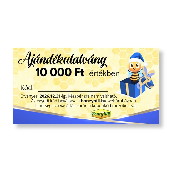 Ajándékutalvány 10 000 Ft értékben