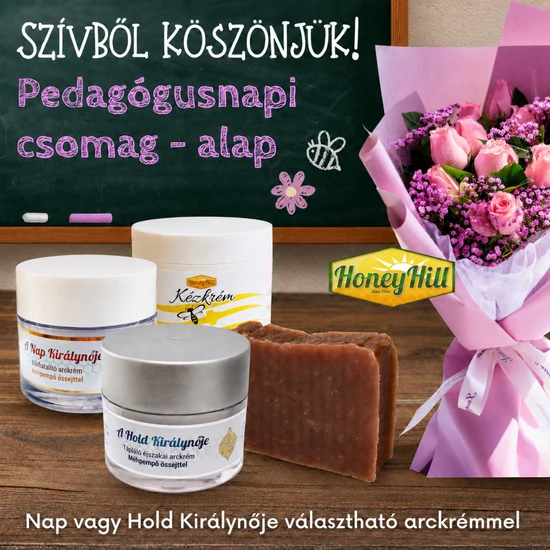 Pedagógusnapi csomag - alap - választható arckrémmel
